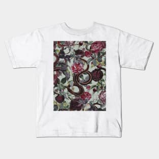 Snakes and Roses Kids T-Shirt